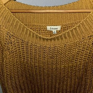 Birdies Mustard Knit Sweater